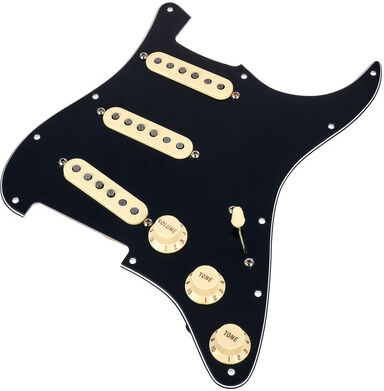 Fender Pre-Wired ST Pickg. Tex.Sp.SSS Schwarz