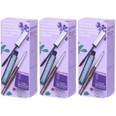 Clinique Eye Essentials Natural Drama 3st - 1 Set x3 3x1 St