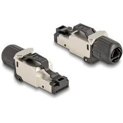 Delock RJ45 Stecker feldkonfektionierbar Cat.6A