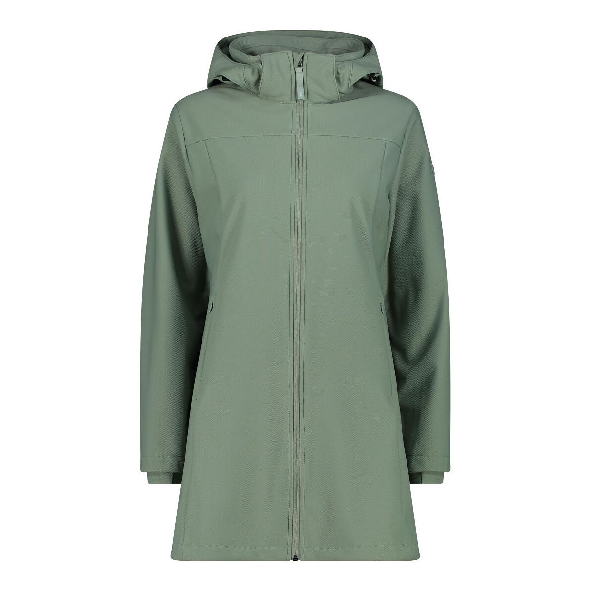 CMP Woman Parka Jacket Zip Hood mineral (E621) 44 34A0326-E621-44