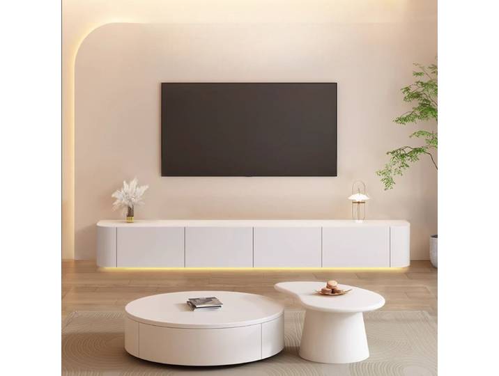 Meuble TV d'angle design moderne, organisateur de rangement, vertical au sol, pour la maison et accessoires de décoration