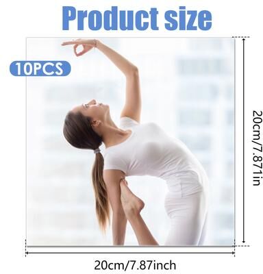 Fusion Finds Self Adhesive Mirror Flexible Mirror Tiles For DIY Wall Decor Non Glass Mirror Set b