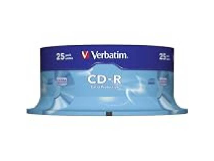 Verbatim (43432) : CD-R 52x 25-pack : Optical Media
