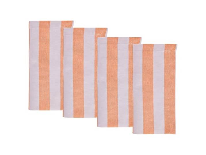 BUTLERS 6er Set Stoffserviette 42x42 cm Baumwolle - Little Italy -