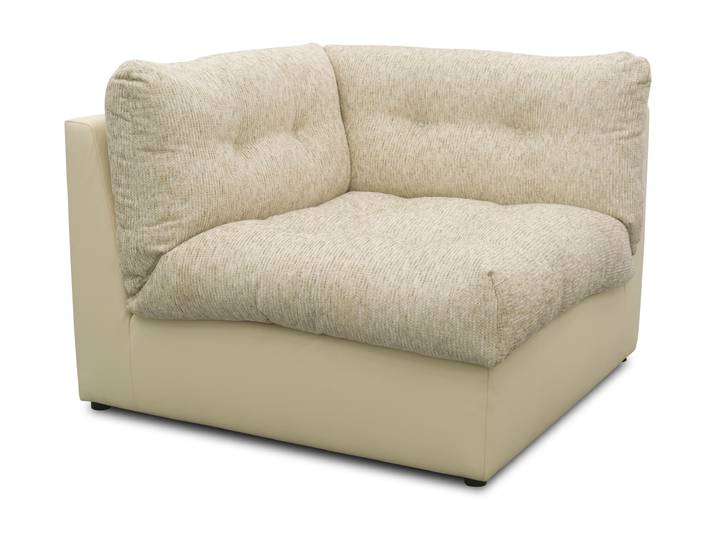 Domo Sofa »800 026« - 117x89x117cm - schwarz -