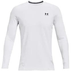 UNDER ARMOUR ColdGear Fitted Crew Sweatshirt Herren 100 - white/black 4XL