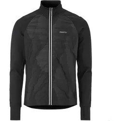 Craft, Herren, Laufjacke, Subz Lumen (L), Schwarz, Grau