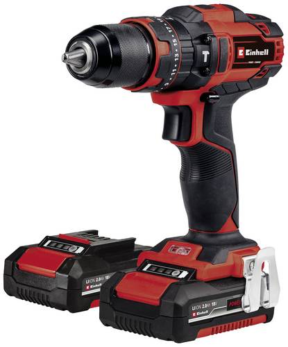 Einhell TE-CD 18/40 Li-i +64 (2x2,0Ah) 2-Gang-Akku-Schlagbohrschrauber inkl. 2. Akku, inkl. Ladegerät, inkl. Koffer