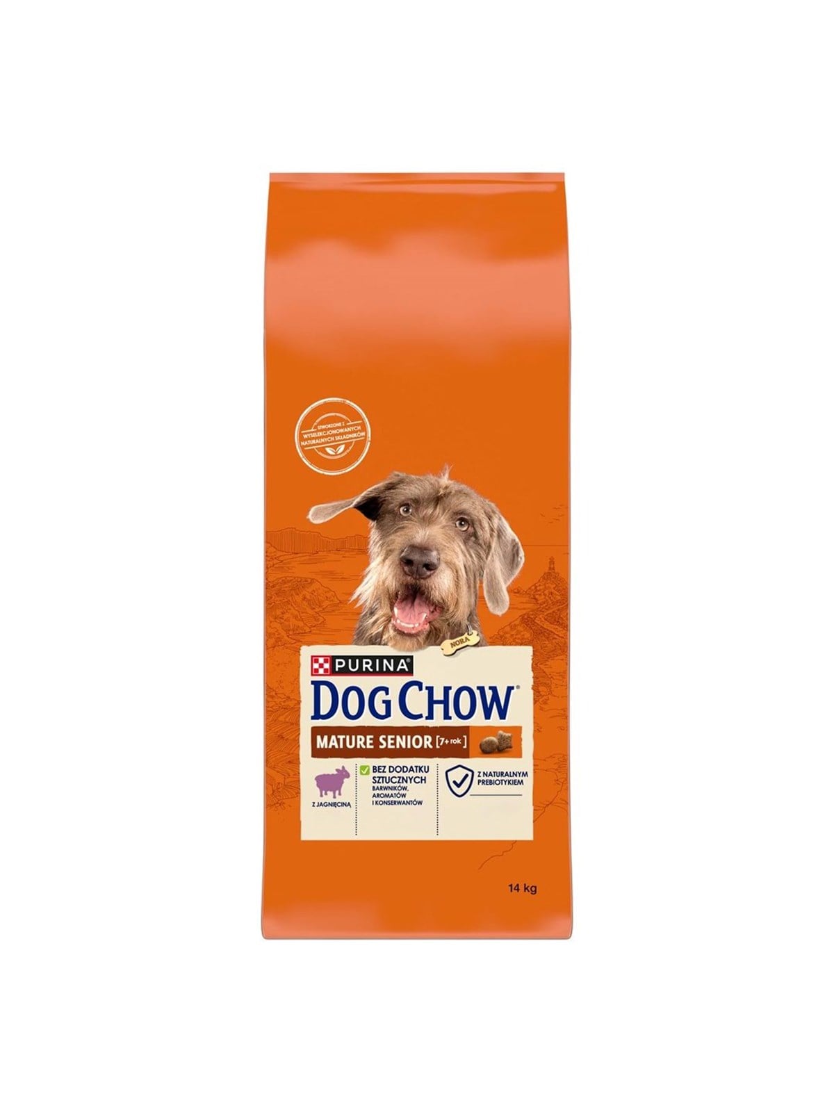 PURINA NESTLE Dog Chow Mature Senior mit Lamm - Trockenfutter für Hunde - 14kg