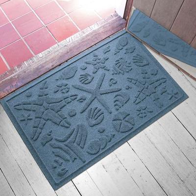 Bungalow Dba Matterly Beachcomber Doormat 35 x 23, 35 x 23, Navy