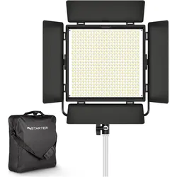 Wiltec Spectar Bi-Colour Spot LED Panel 4.0 (Videoleuchte), Dauerlicht, Schwarz