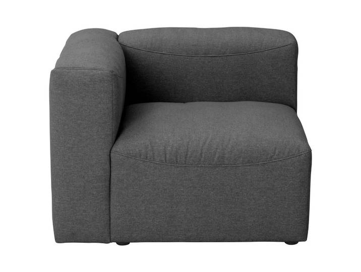 Max Winzer Sofaelement, Anthrazit, Kunststoff, 100x73x100 cm, Made in Germany, Goldenes M, Wohnzimmer, Sofas & Couches, Sofassofas