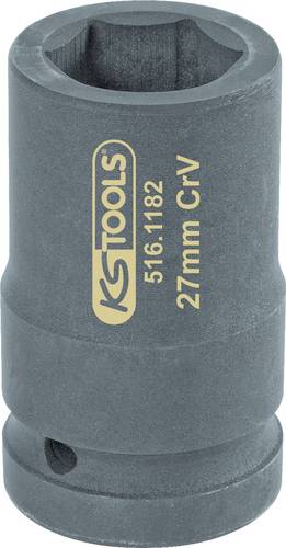 KS Tools 1" 6-Kant Stecknuss SW 27mm 516.1182