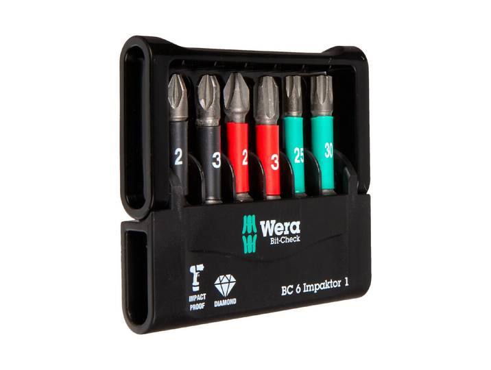 Wera Bit-Check 6 Impaktor 1 6-teilig