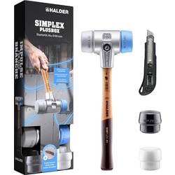 Halder SIMPLEX-Plusbox Starterkit Alu 3113s004 Schonhammer weich, mittelhart 1430 g 155 mm 1 St.