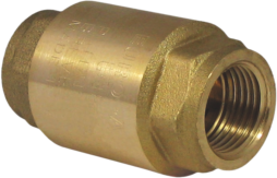 AquaCraft Rückschlagventil lange Form 1001000108 1 1/4" IG, messing