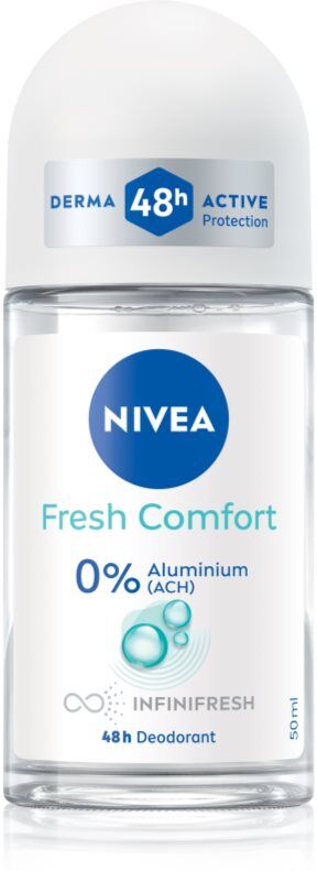 NIVEA Fresh Comfort déodorant roll-on sans sels d'aluminium 48h 50 ml