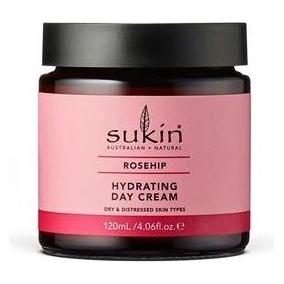 Sukin Hagebutten-Feuchtigkeitscreme mit Pflaume, Granatapfel und Avocado für Gesicht, Hals und Dekolleté (120 ml, Tagescreme) (40733278)