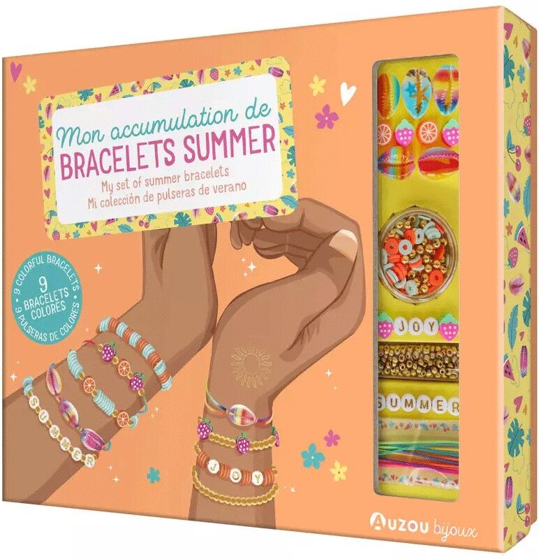 Coffret Mon accumulation de bracelets Summer - Auzou