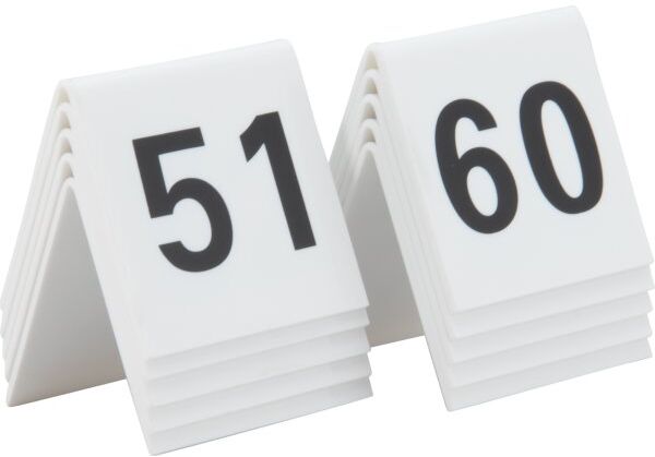 Securit Bordnumre   51-60