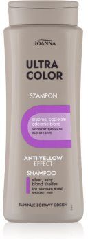 Joanna Ultra Color champô iluminador para cabelo loiro e grisalho 400 ml. Ultra Color