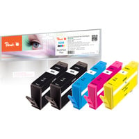 Tinte Spar Pack PI300-685 kompatibel mit HP 364, mit Tintenstandsanzeige