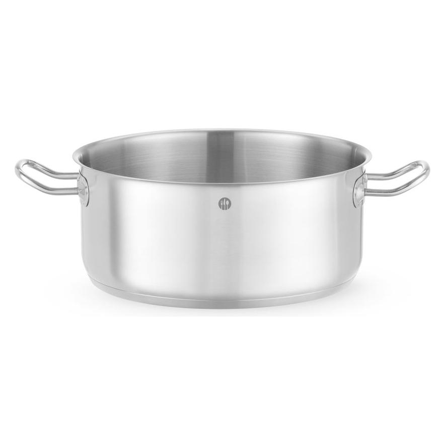 Hendi Bratentopf ohne Deckel 7,3 l 280x120 mm Kitchen Li (Bräter + Schmortopf, Kochtopf, Edelstahl, 28 x 12 cm) (837672)