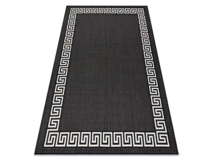 Tapis SIZAL FLAT 49373690 Grec noir / crème - 120x170 cm