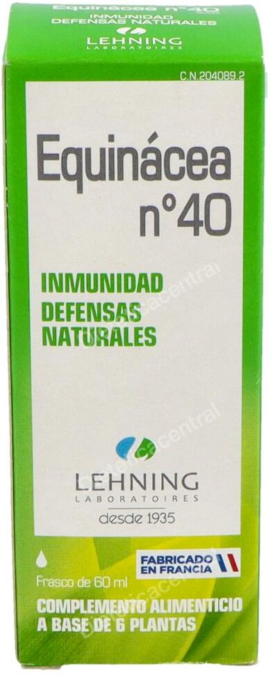 Lehning echinacea nº40 60ml.