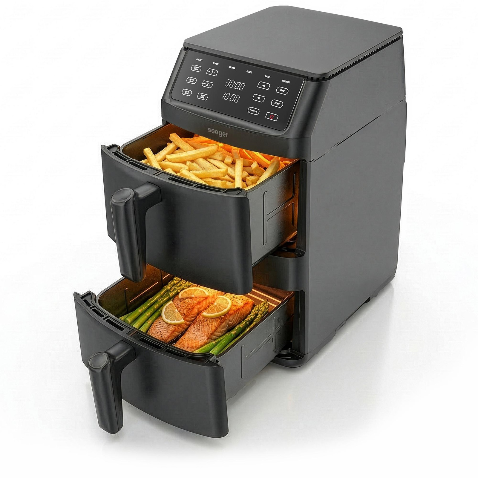 Seeger SuperFry heteluchtfriteuse model SGR1011BK