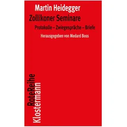 Zollikoner Seminare, Fachbücher von Martin Heidegger, Medard Boss