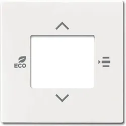 Busch-Jaeger Zentralscheibe stud/weiß KNX Tasterankopplung 6109/03-84
