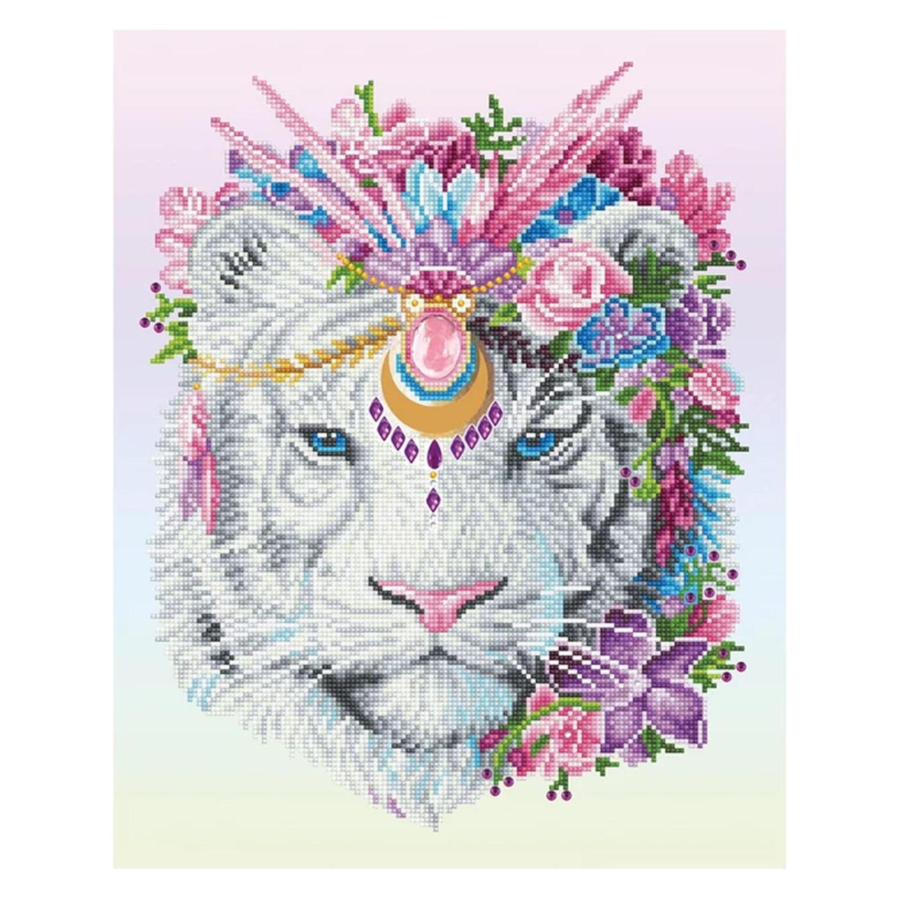Diamond Dotz Diamond Painting Bohemian Tiger (B0CKC2MBQ4)