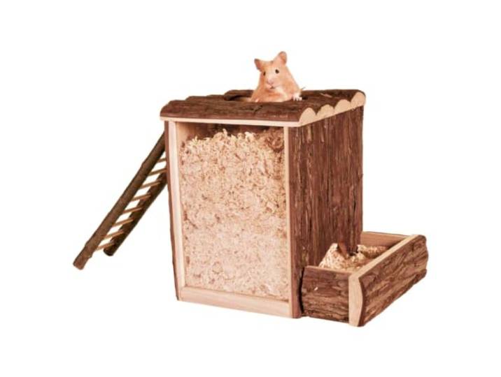 Trixie 62002 Natural Living Speel- en Buddeltoren, 25 × 24 × 20 cm
