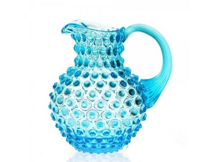 KLIMCHI Karaffe Studio Karaffe Hobnail Azure Blau (Klein)