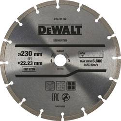 DEWALT DT3731-QZ DT3731-QZ Diamanttrennscheibe Durchmesser 230 mm Baustellenmaterialien 1 St.