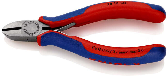 Pince coupante de côté, pour électromécanicien Knipex (76 12 125)