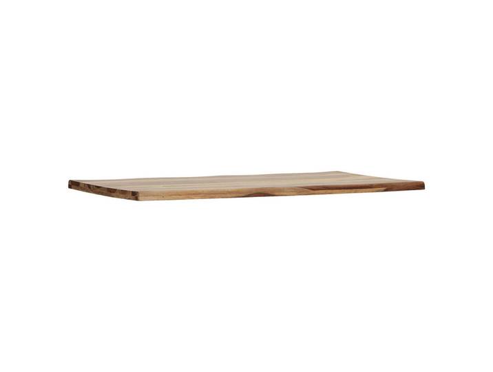 Hom`in Tischplatte Setup, Sheesham, Holz, Sheesham, massiv, rechteckig, 90x5x180 cm, Esszimmer, Tische, Esstische, Tischsysteme, Tischplatte