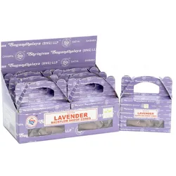 Box of  - Satya Lavender  Backflow Dhoop Cone