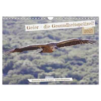 Geier - die Gesundheitspolizei! (Wandkalender 2027 DIN A4 quer), CALVENDO Monatskalender