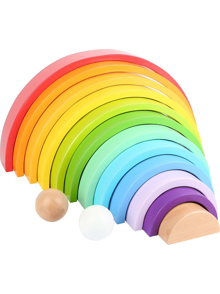 small foot Holzbausteine "Regenbogen XL" - ab 12 Monaten - onesize