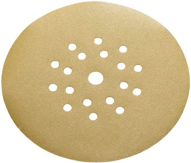 25 feuilles abrasives auto-agrippantes 225 mm, P 100, série « professional » pour enduits, peintures et vernis, pour ponceuse à bras metabo (626644000)