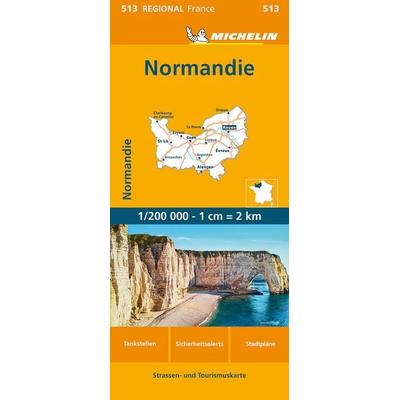 Michelin Normandie, Karte von , Michelin, 978-2-06-725940-9