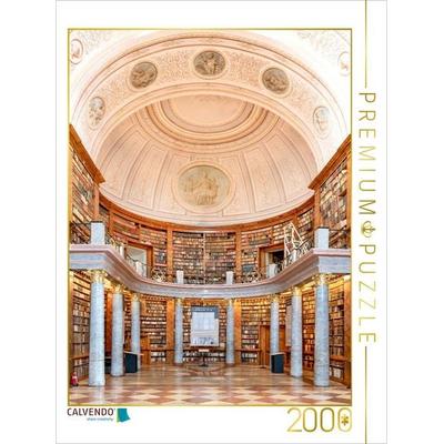 CALVENDO Puzzle Bibliothek der Benediktiner-Abtei in Pannonhalma | 2000 Teile Lege-Größe 90x67cm Foto-Puzzle für glückliche Stunden