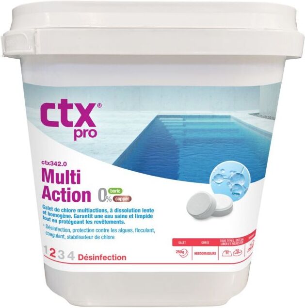 Chlore Multifonction Triplex CTX 342 - 5kg
