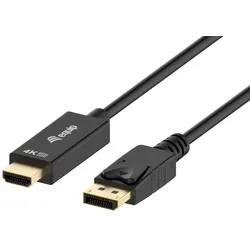 Equip DisplayPort-auf-HDMI-Adapterkabel, DP-Stecker auf HDMI-Stecker, 4K 60Hz, 3 m