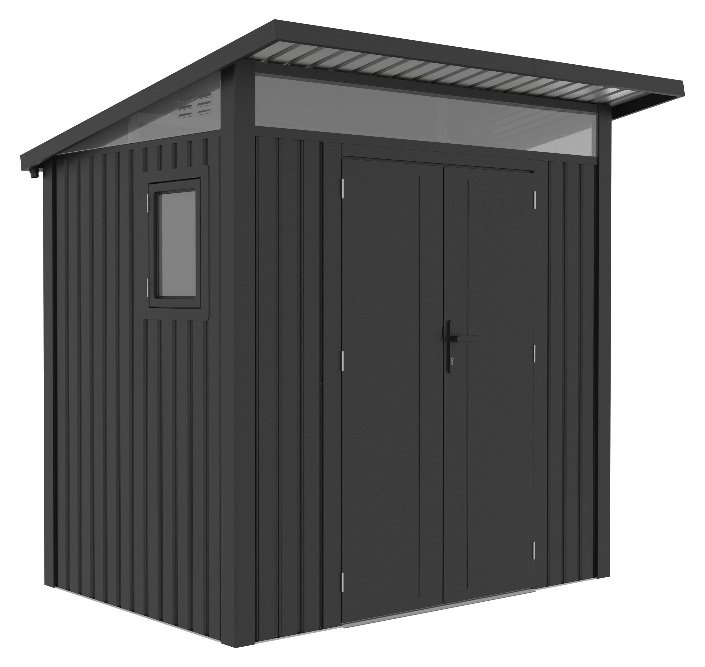 Gartenhaus G21 Madison 427 - 225 x 190 cm, schiefergrau