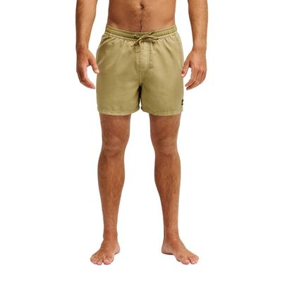 Boardshorts QUIKSILVER "Everyday Surfwash Volley 15", Herren, Gr. XL, Normalgrößen, beige (kelp), Obermaterial: 100% Polyester., Hosen