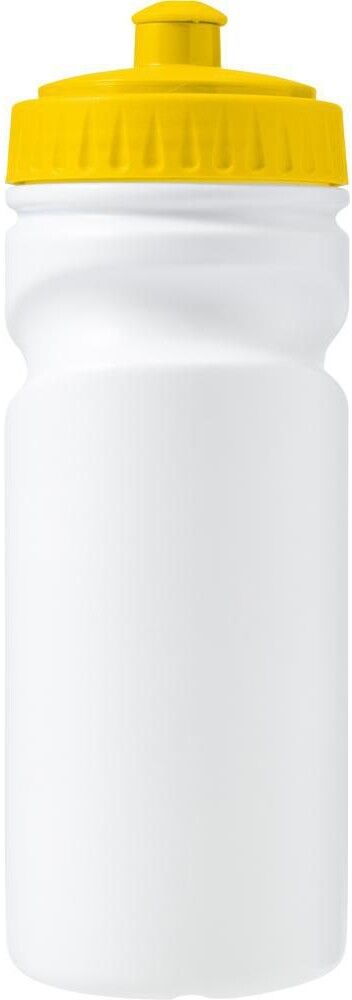 Gourde publicitaire recyclé 500 ml Demi jaune