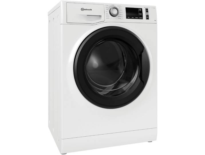 BAUKNECHT Waschmaschine, Energieeffizienz: A, weiß, B:59,5cm H:85cm T:60,5cm, Waschmaschinen, Active Care – Fleckenbehandlung bei niedrigen Temperaturen, Waschmaschine